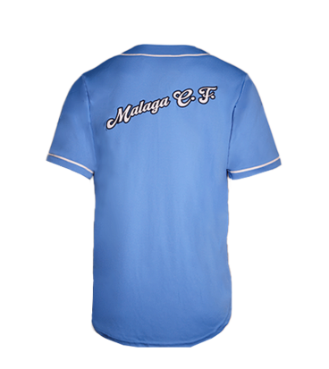 CAMISETA BASEBALL AZUL MALAGA CF