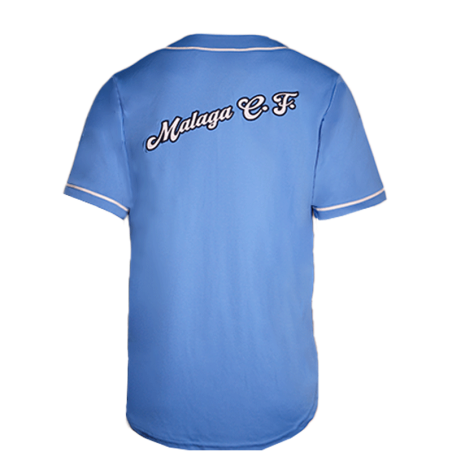CAMISETA BASEBALL AZUL MALAGA CF