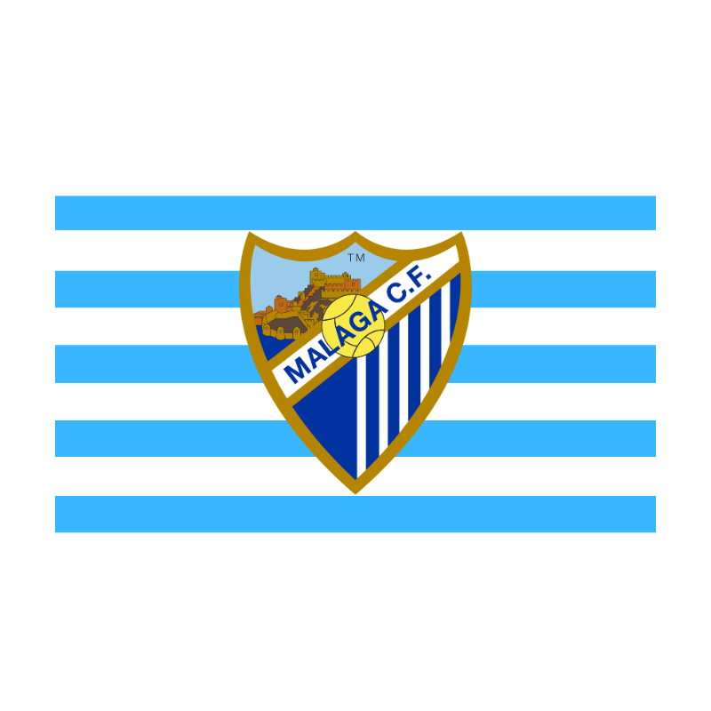BANDERA CLASICA MALAGA CF