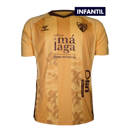 CAMISETA OFICIAL 3º EQUIPACION MALAGA CF 2024/25  -INFANTIL-