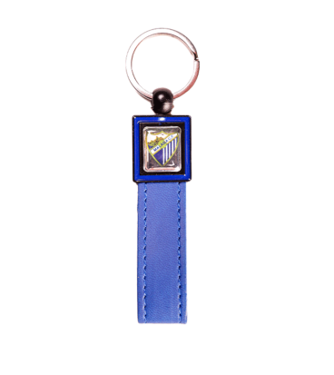 LLAVERO TIRA POLIPIEL MALAGA CF