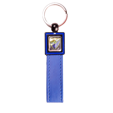 LLAVERO TIRA POLIPIEL MALAGA CF