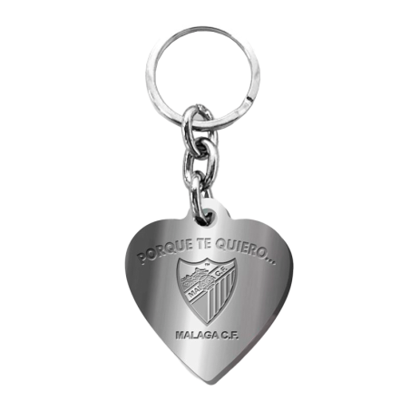 LLAVERO PORQUE TE QUIERO MALAGA CF