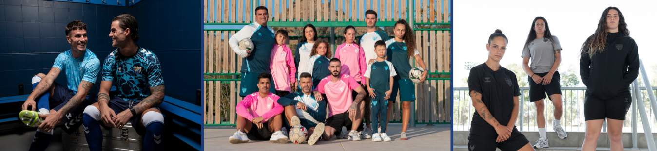 Camisetas y polos infantil del Málaga CF