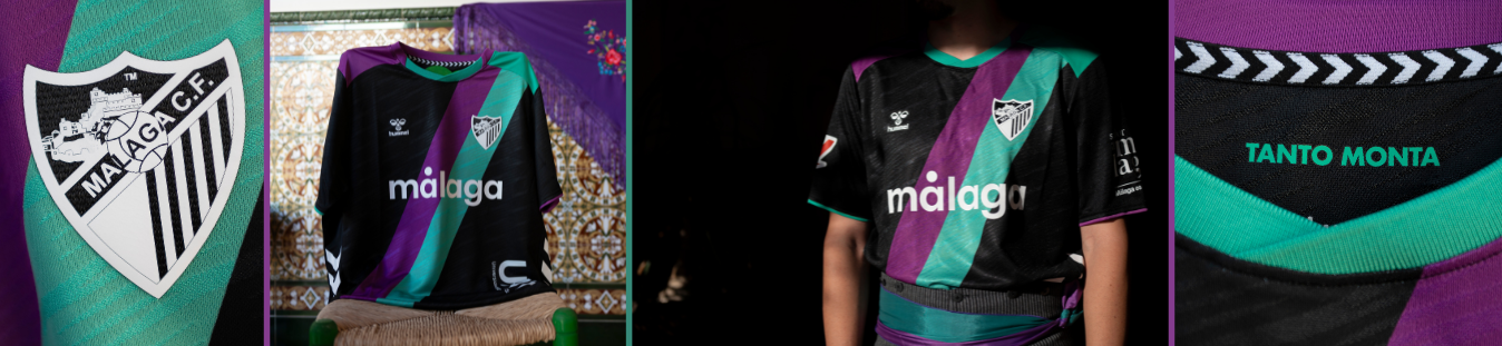 Segunda Equipación oficial del Málaga CF