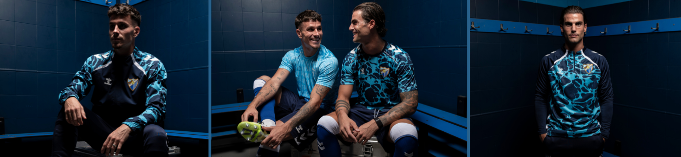 Colección de ropa deportiva oficial del Málaga CF